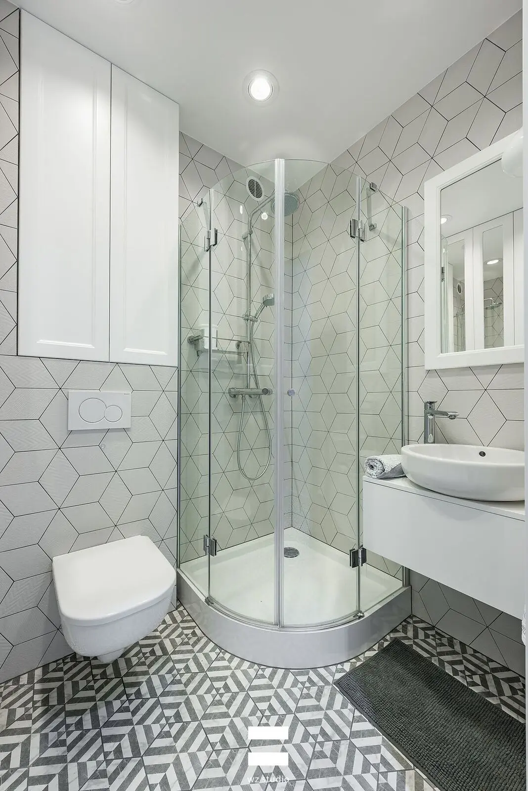 Projekt łazienki WZ Studio