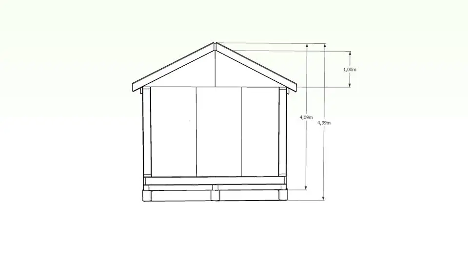 Wymiary domu 35 m2 z zewnątrz