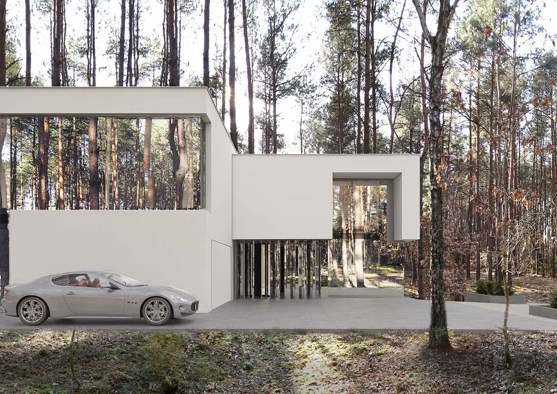 Lustrzany dom | proj. Reform Architekt
