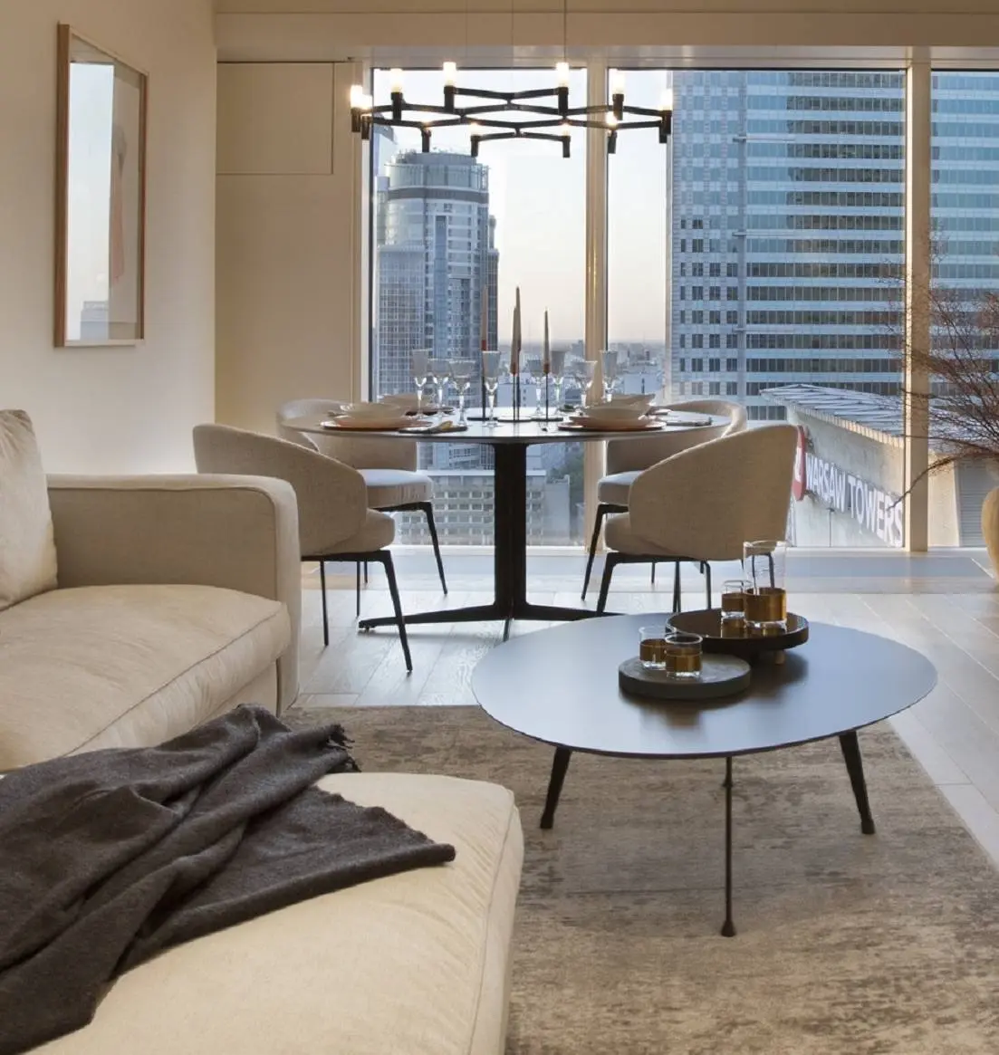 Mieszkanie Joanny Krupy w Warszawie