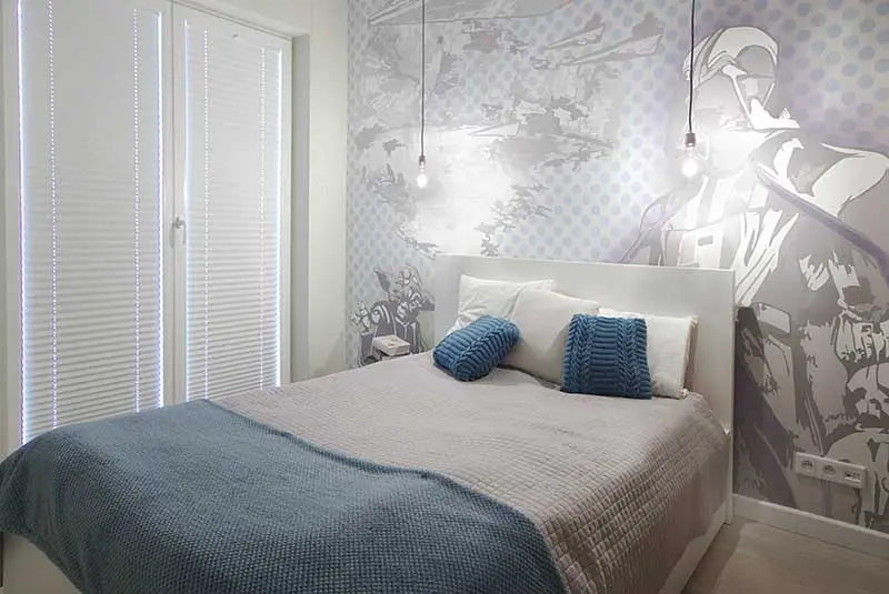 sypialnia projekt Martyna Sobczak z Tikona