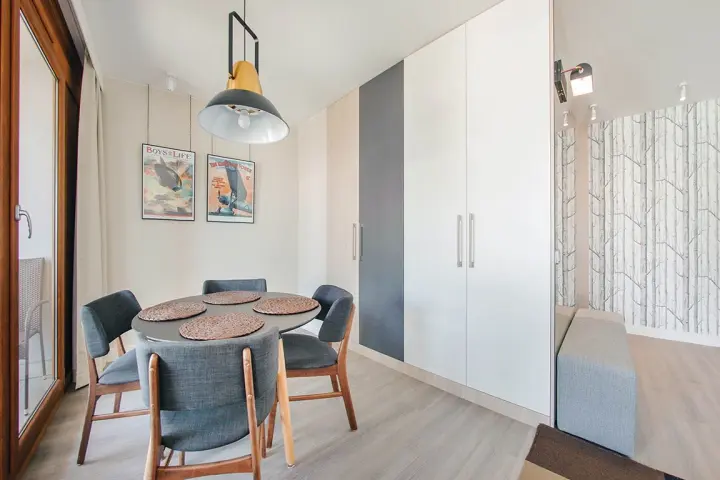 Przykładowe mieszkanie pod wynajem | proj. FLOW Interiors