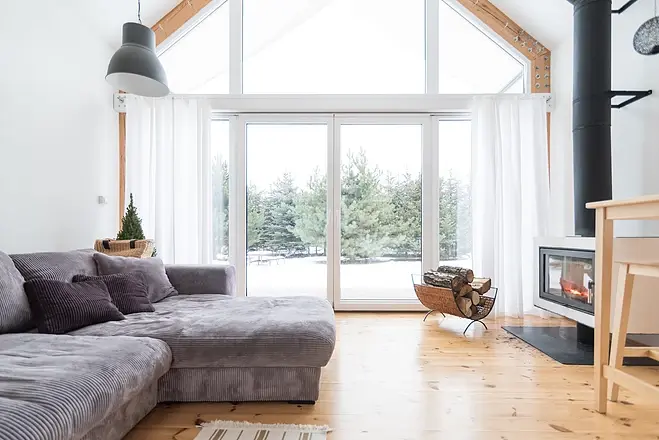 Wnętrze domku (przykładowa realizacja)