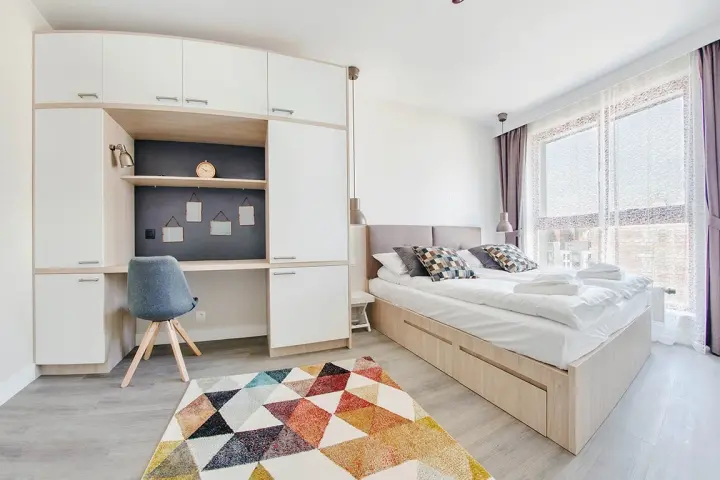 Przykładowe mieszkanie pod wynajem | proj. FLOW Interiors