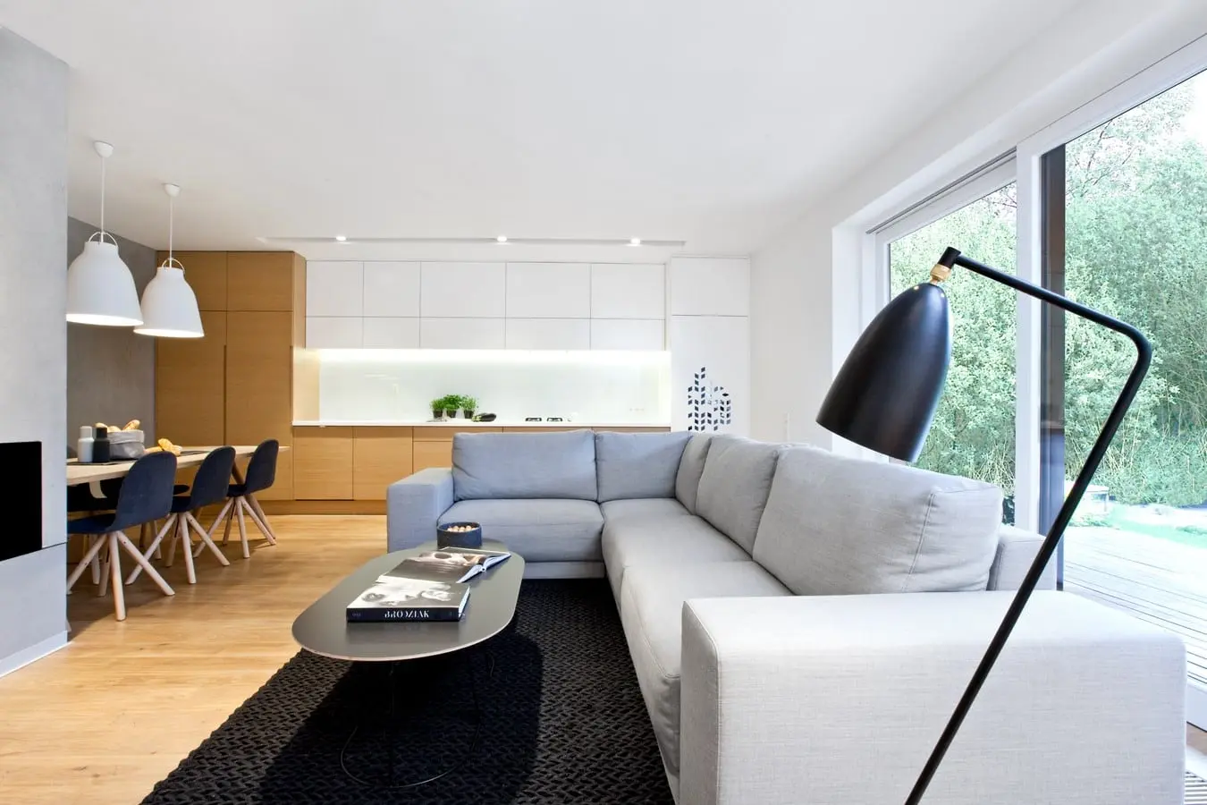 salon, spacelab, projekt ażurowego wnętrza