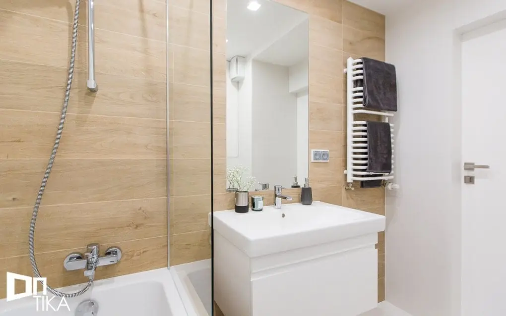 TIKA Architektura - projekt Kraków mieszkanie 55m2