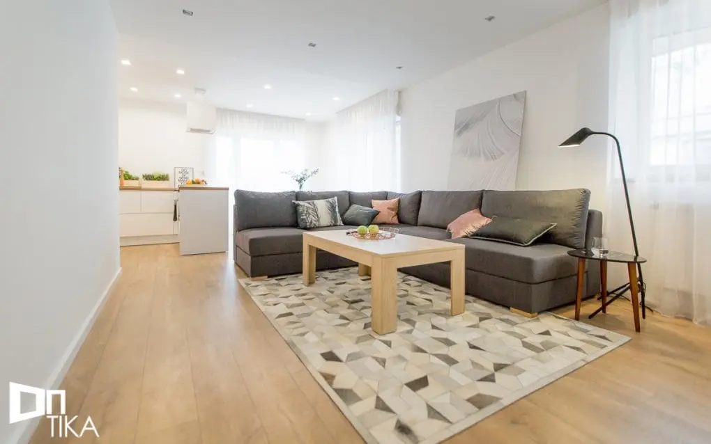 TIKA Architektura - projekt Kraków mieszkanie 55m2