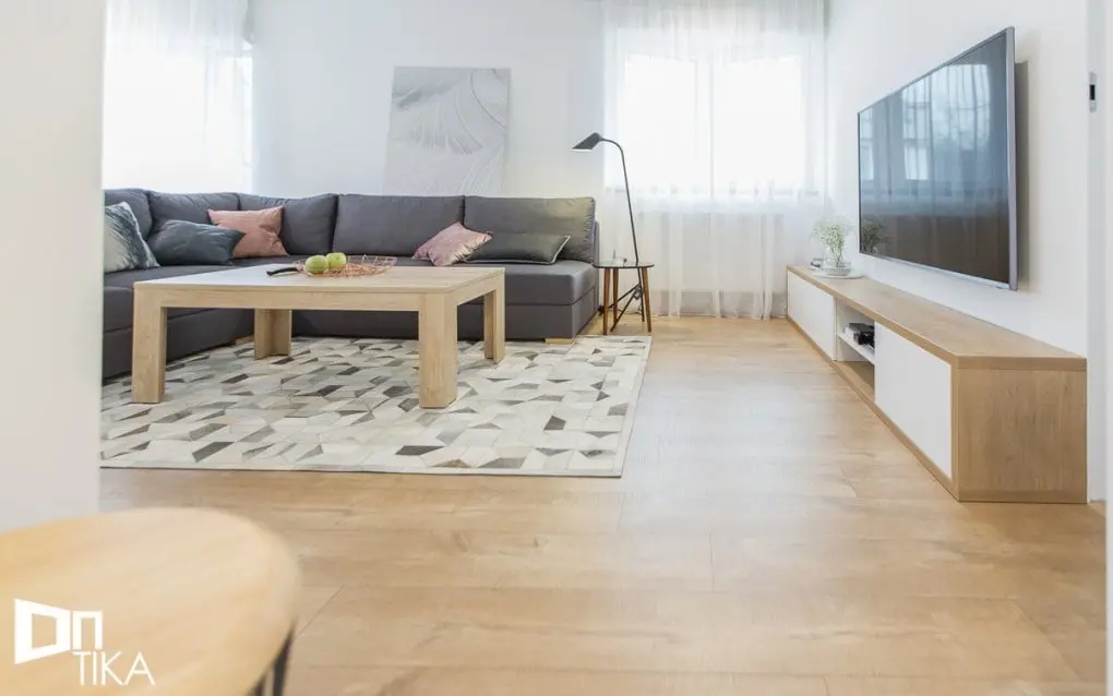 TIKA Architektura - projekt Kraków mieszkanie 55m2