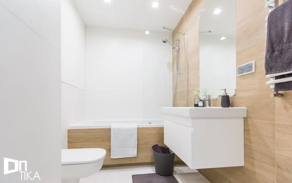 TIKA Architektura - projekt Kraków mieszkanie 55m2