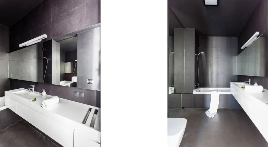 Łazienka, proj. TK Architekci