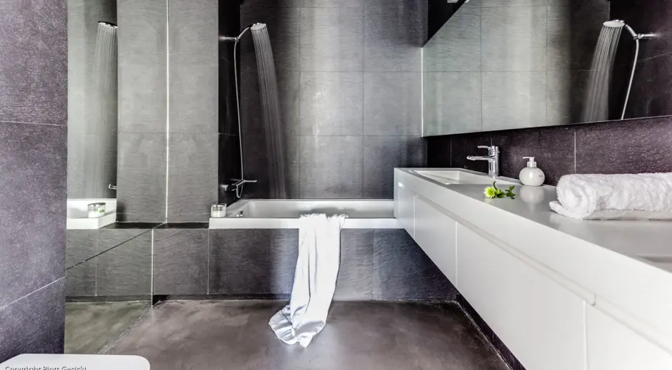 Łazienka, proj. TK Architekci