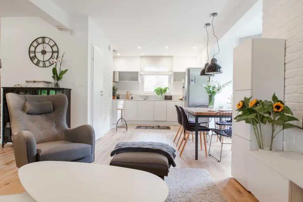 Kuchnia otwarta na salon