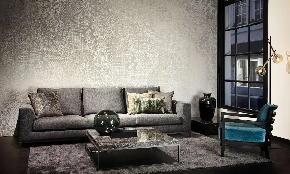 Ponadczasowe połączenie szarości i turkusu (Arte)