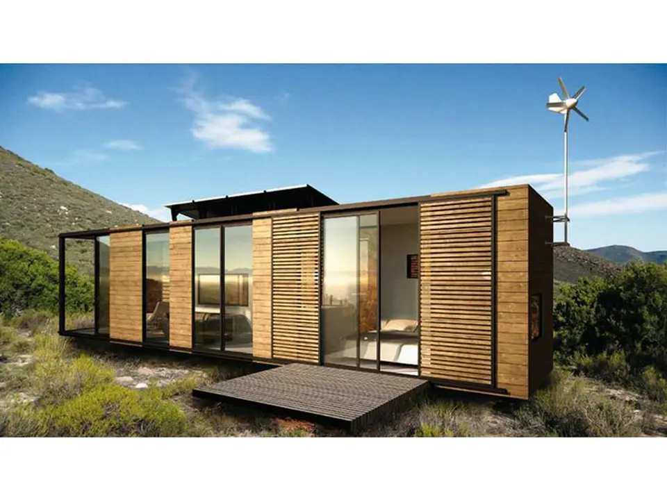 Propozycja domu z kontenerów