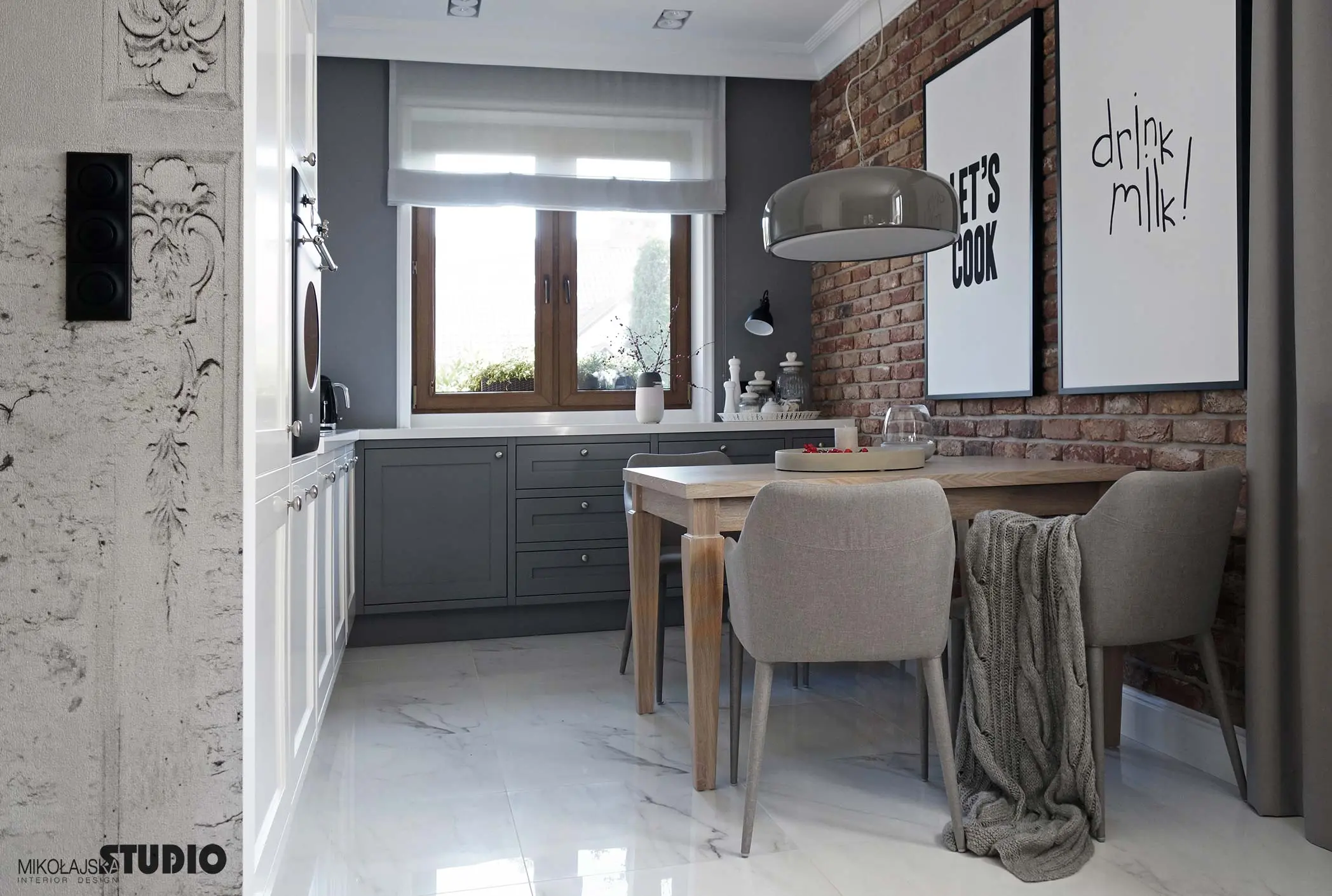 Mikołajska Studio piękna aranżacja mieszkania