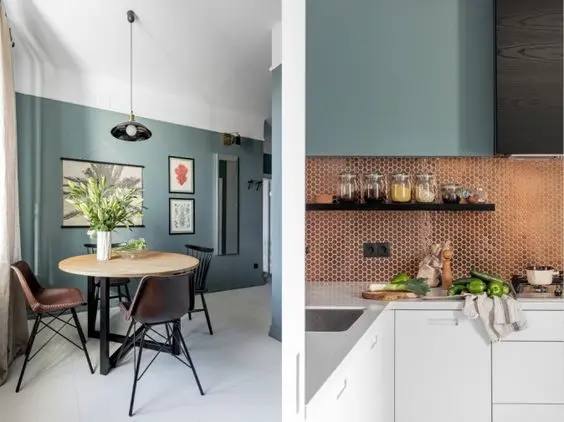 Finchstudio projekt kawalerki w Warszawie