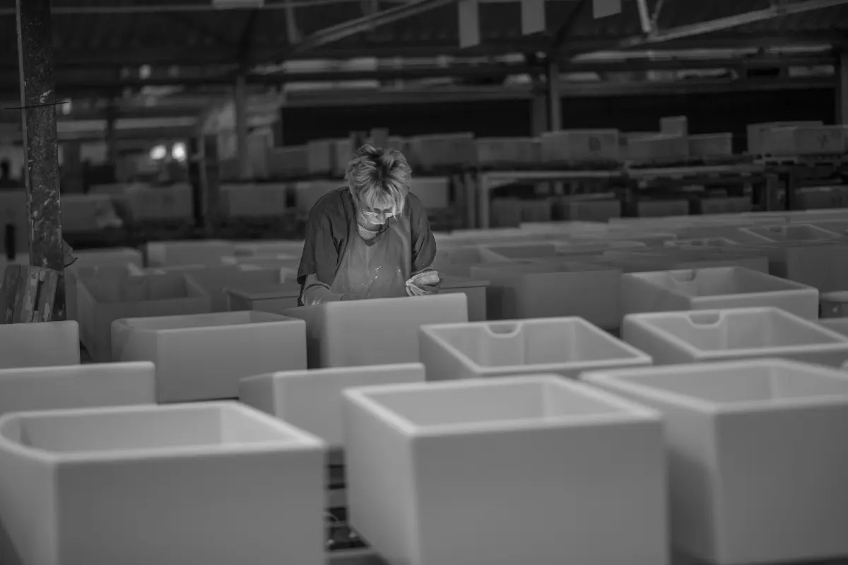 Zlewy ceramiczne Shaws of Darwen to efekt pracy ręcznej