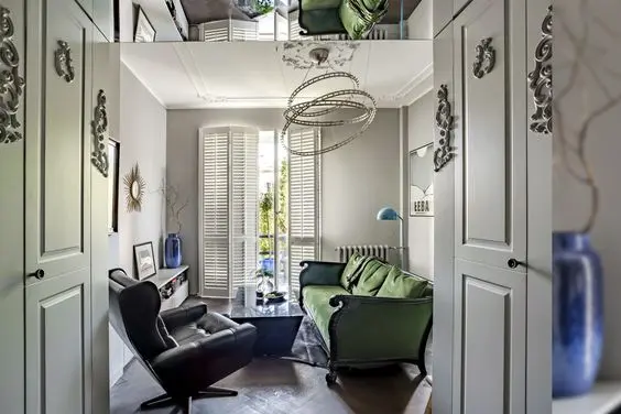 Garsoniera na Mokotowie Projekt Anna Koszela