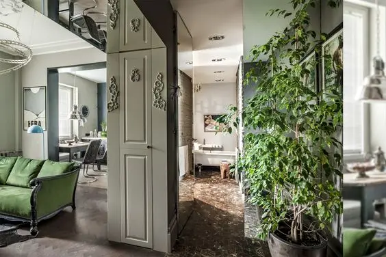 Garsoniera na Mokotowie Projekt Anna Koszela