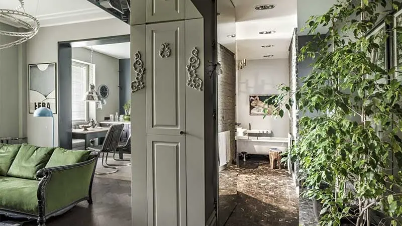 Garsoniera na Mokotowie Projekt Anna Koszela