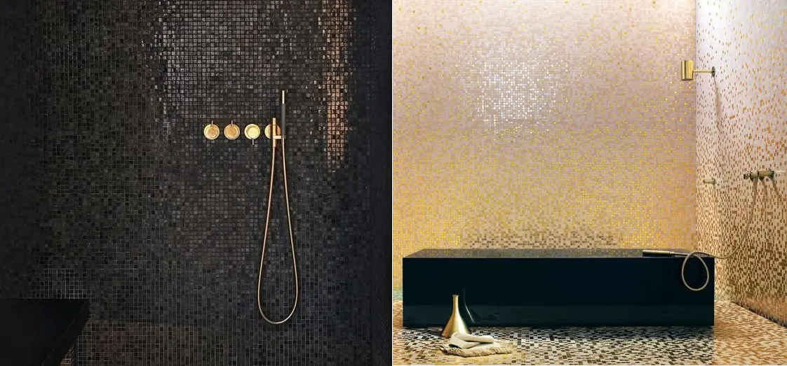 Złota mozaika Bisazza