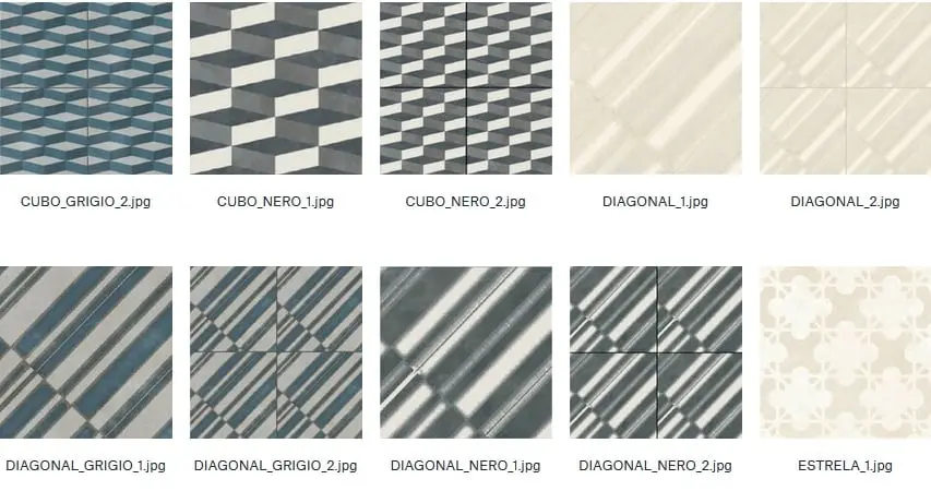 Płytki Mutina Kolekcja Azulej dostępne w Internity Home