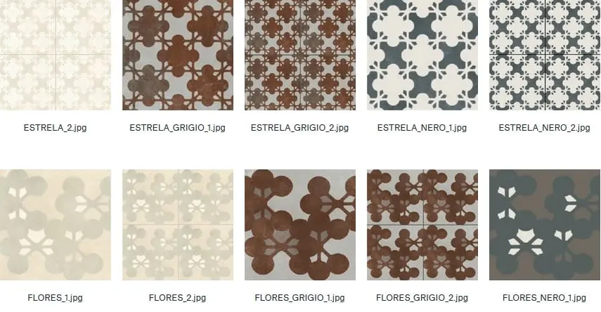 Płytki Mutina Kolekcja Azulej dostępne w Internity Home