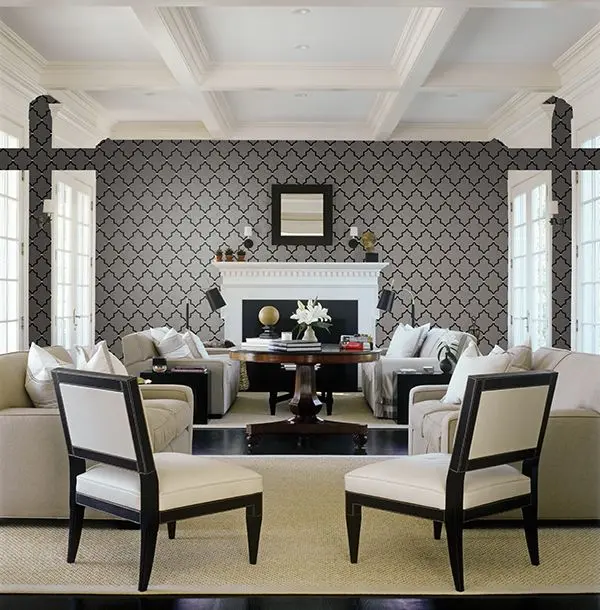 Tapeta marki Wallquest z linii Paper & Ink Medison Geometrics | dostępna w naszych showroomach