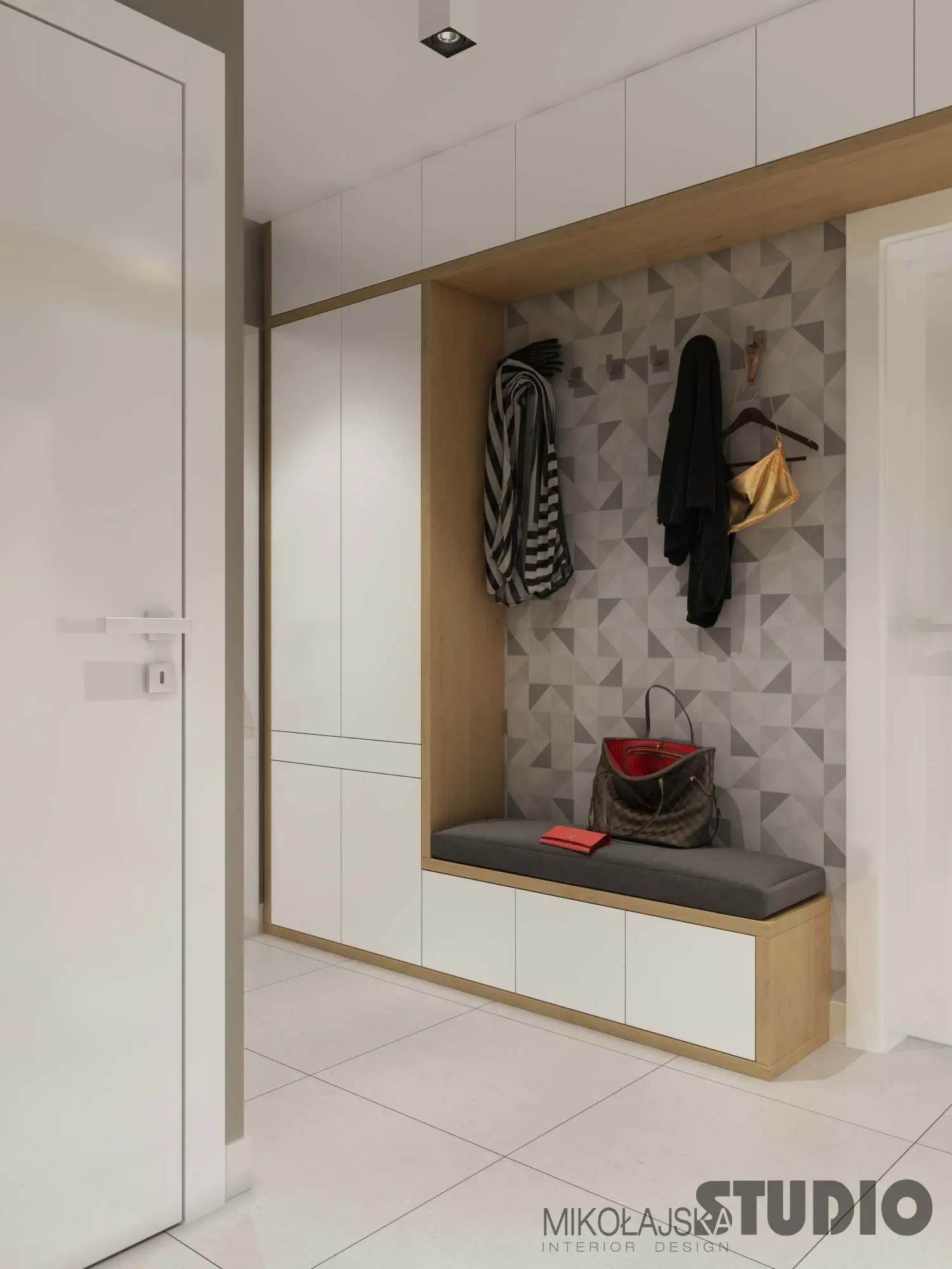 Projekt mieszkania Praszka Home Mikołajska Studio