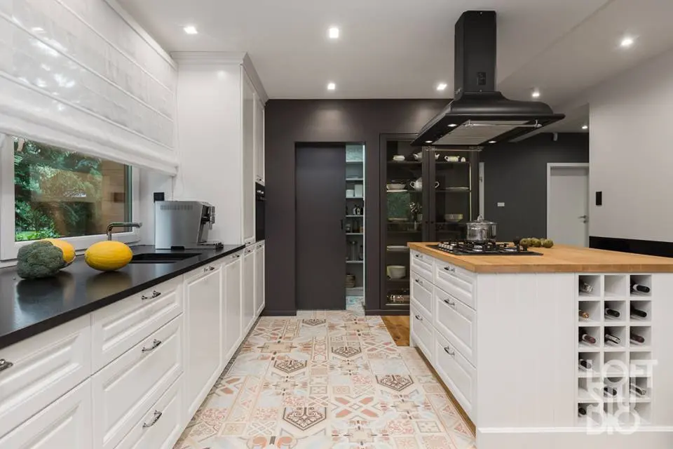 Kuchnia, projekt: LOFTSTUDIO  arch. wnętrz Irena Lang