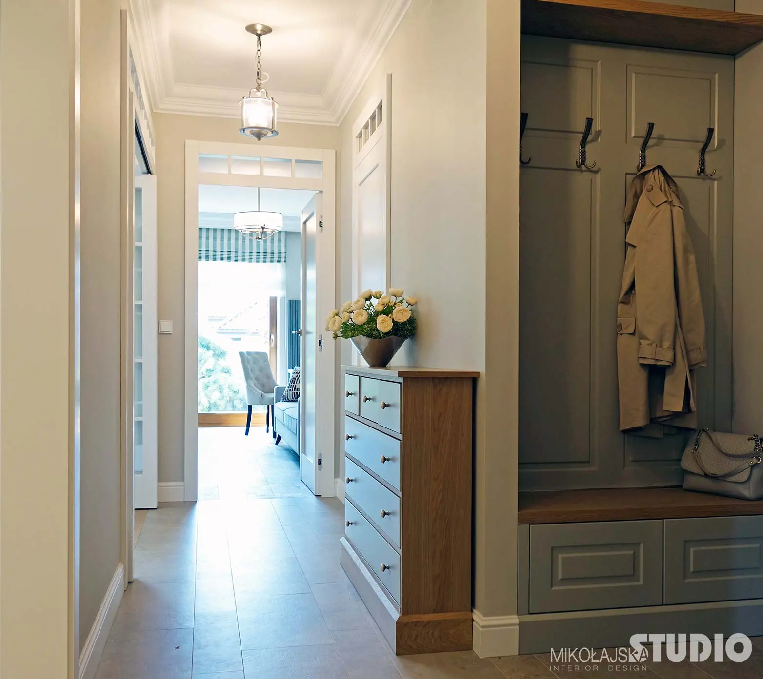 Przedpokój, proj. Mikołajska Studio