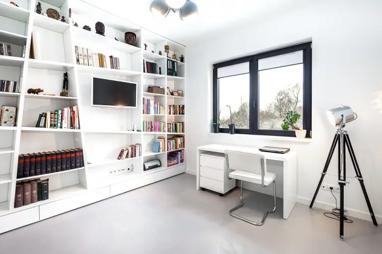 Gabinet, proj. COCO Pracownia projektowania wnętrz