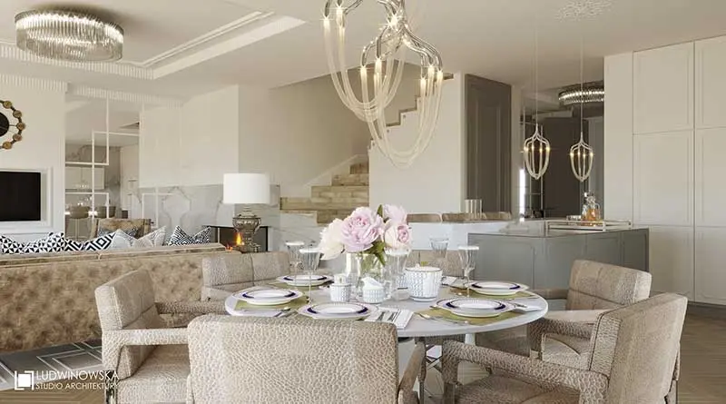 Elegancja i glamour projekt Ludwinowska