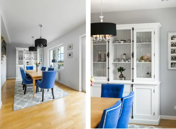 Jadalnia, proj. COCO pracownia projektowania wnętrz