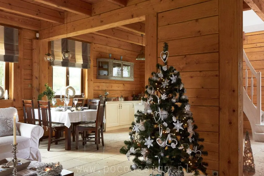 W Świerkowych ścianach projekt Poco Design