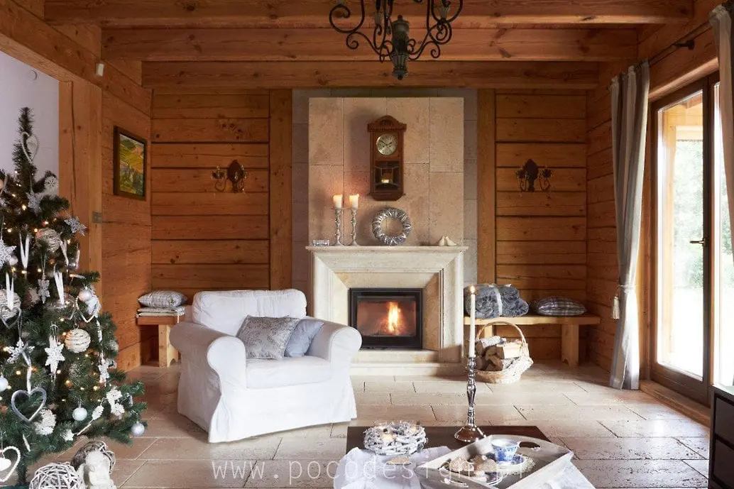 W Świerkowych ścianach projekt Poco Design