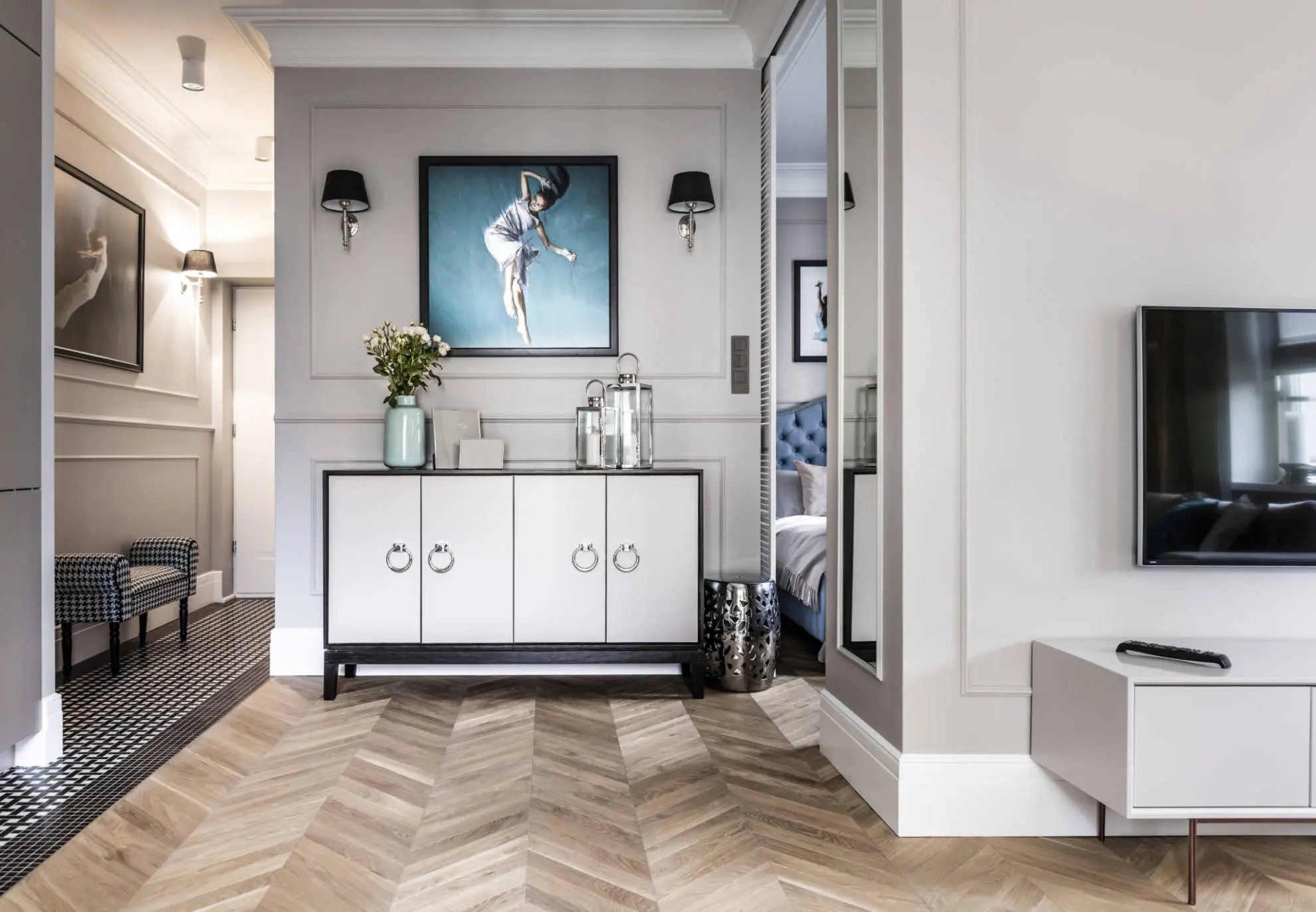 Projekt przedpokoju SAS Architekci