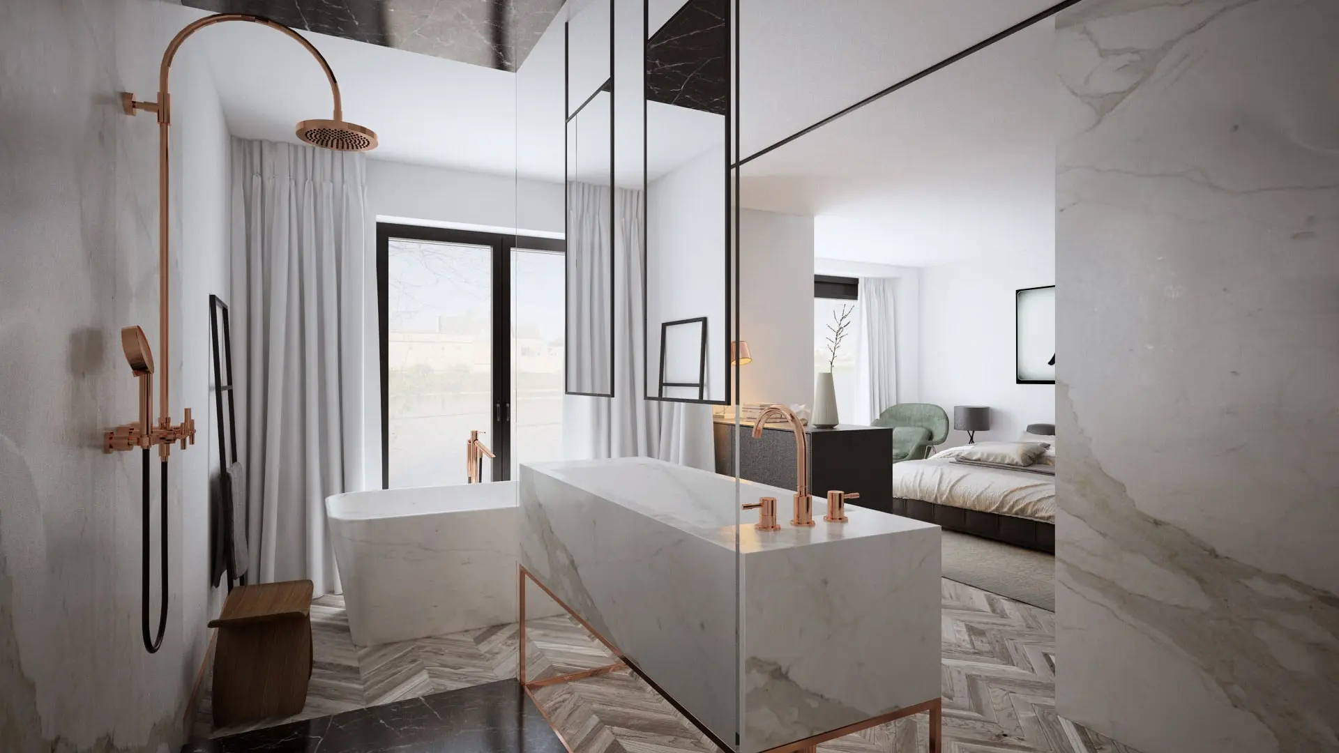 Apartament w Krakowie proj Avocado Concept