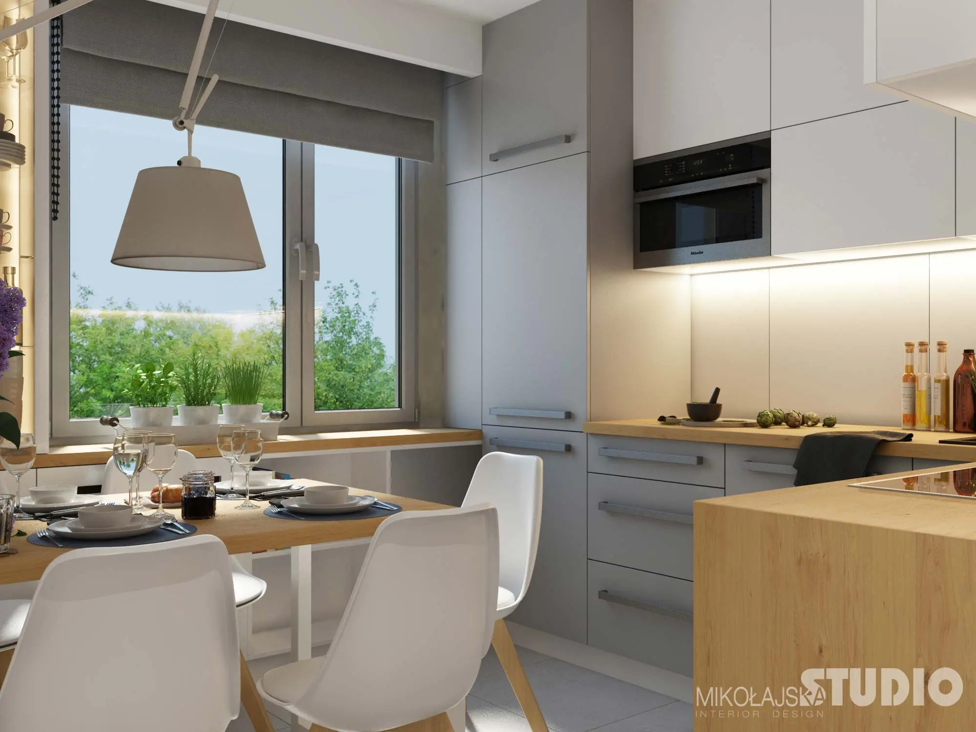 Projekt mieszkania Praszka Home Mikołajska Studio