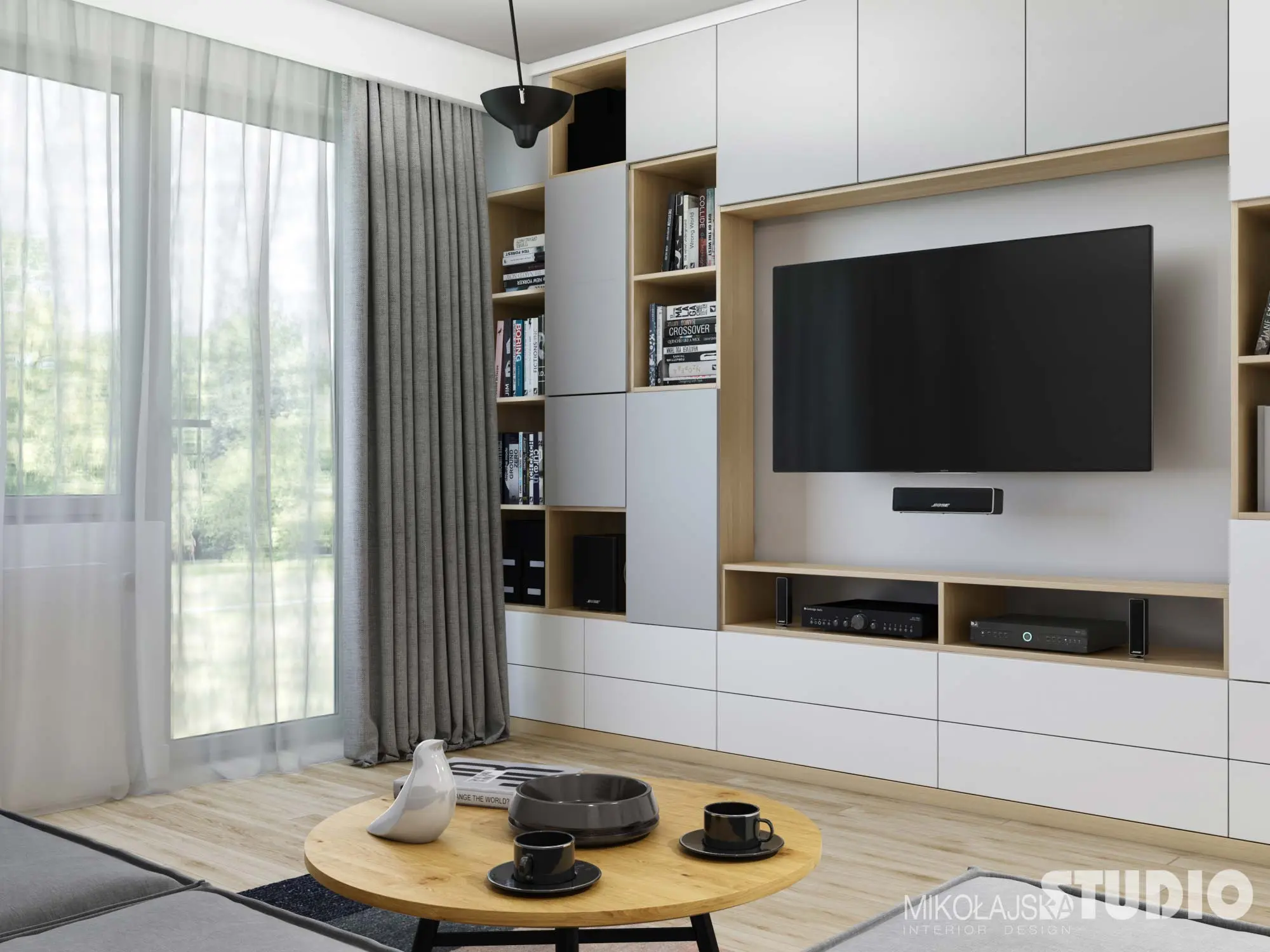 Projekt mieszkania Praszka Home Mikołajska Studio