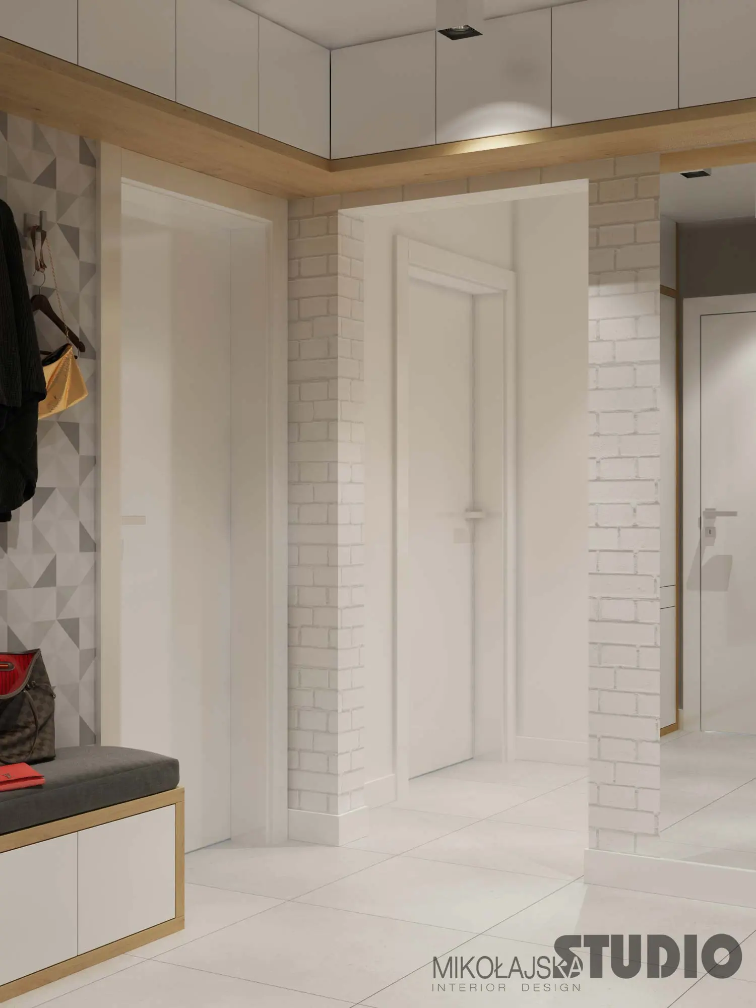 Projekt mieszkania Praszka Home Mikołajska Studio
