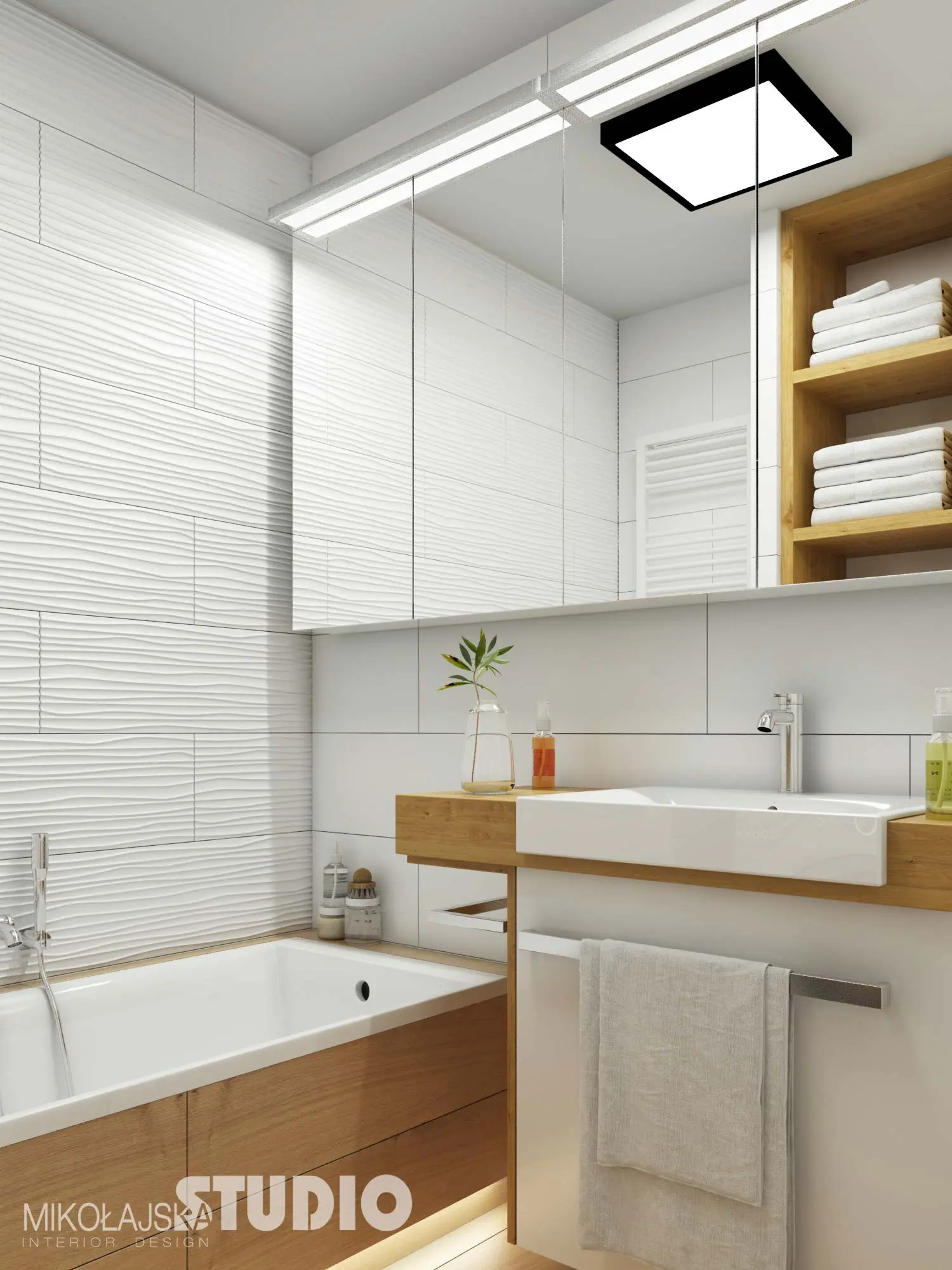 Projekt mieszkania Praszka Home Mikołajska Studio