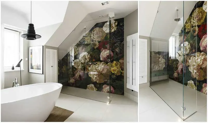 <strong>Płytki Bisazza w aranżacjach wnętrz projekt Fabryka Wnętrz</strong>