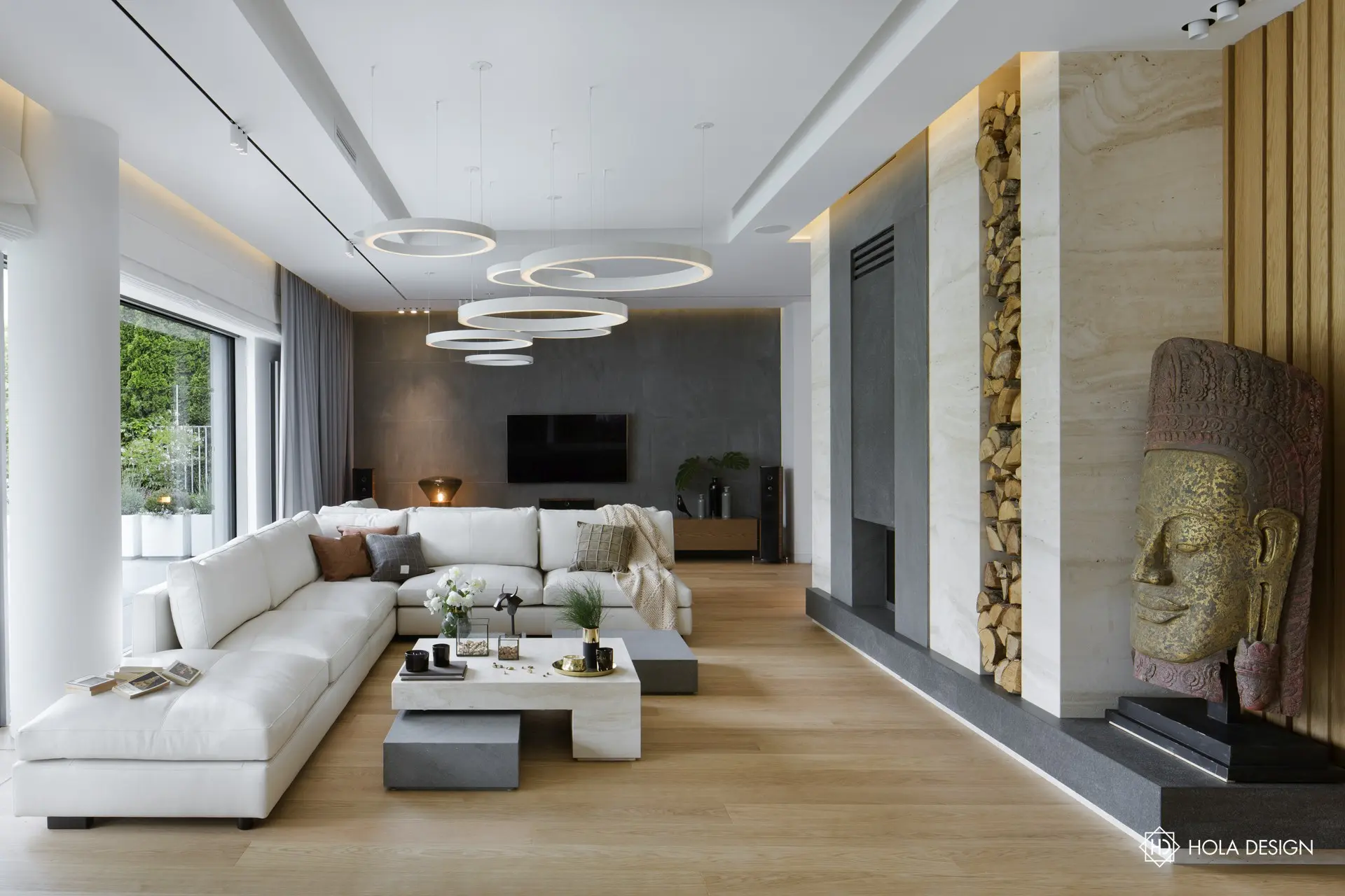 Nowoczesny salon | Proj. Hola Design