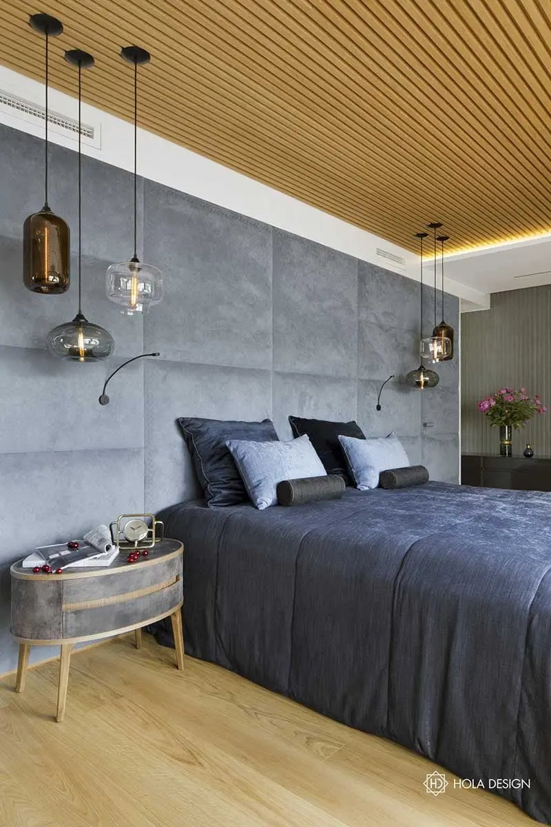 Sypialnia, proj. Hola Design