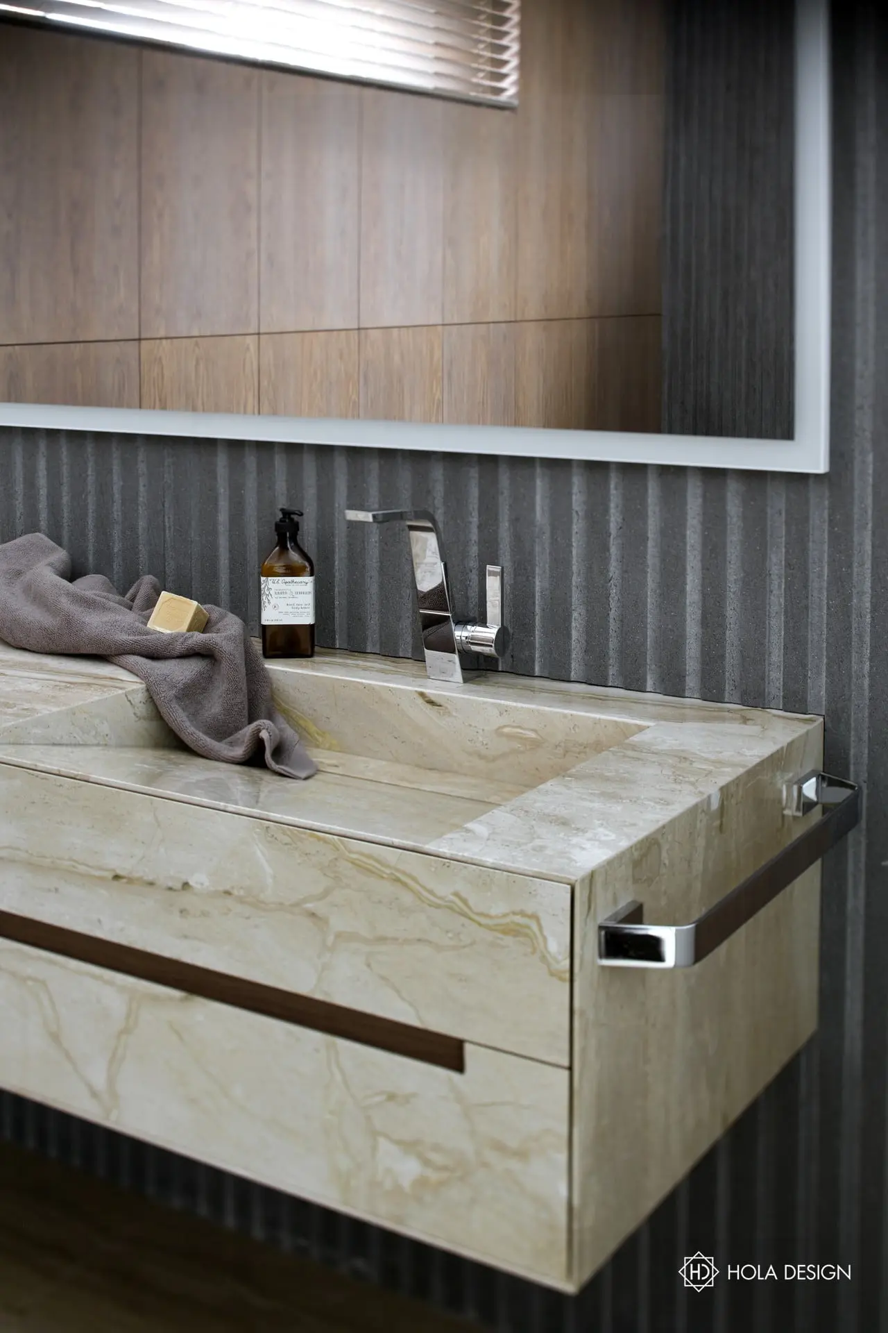 Łazienka, proj. Hola Design