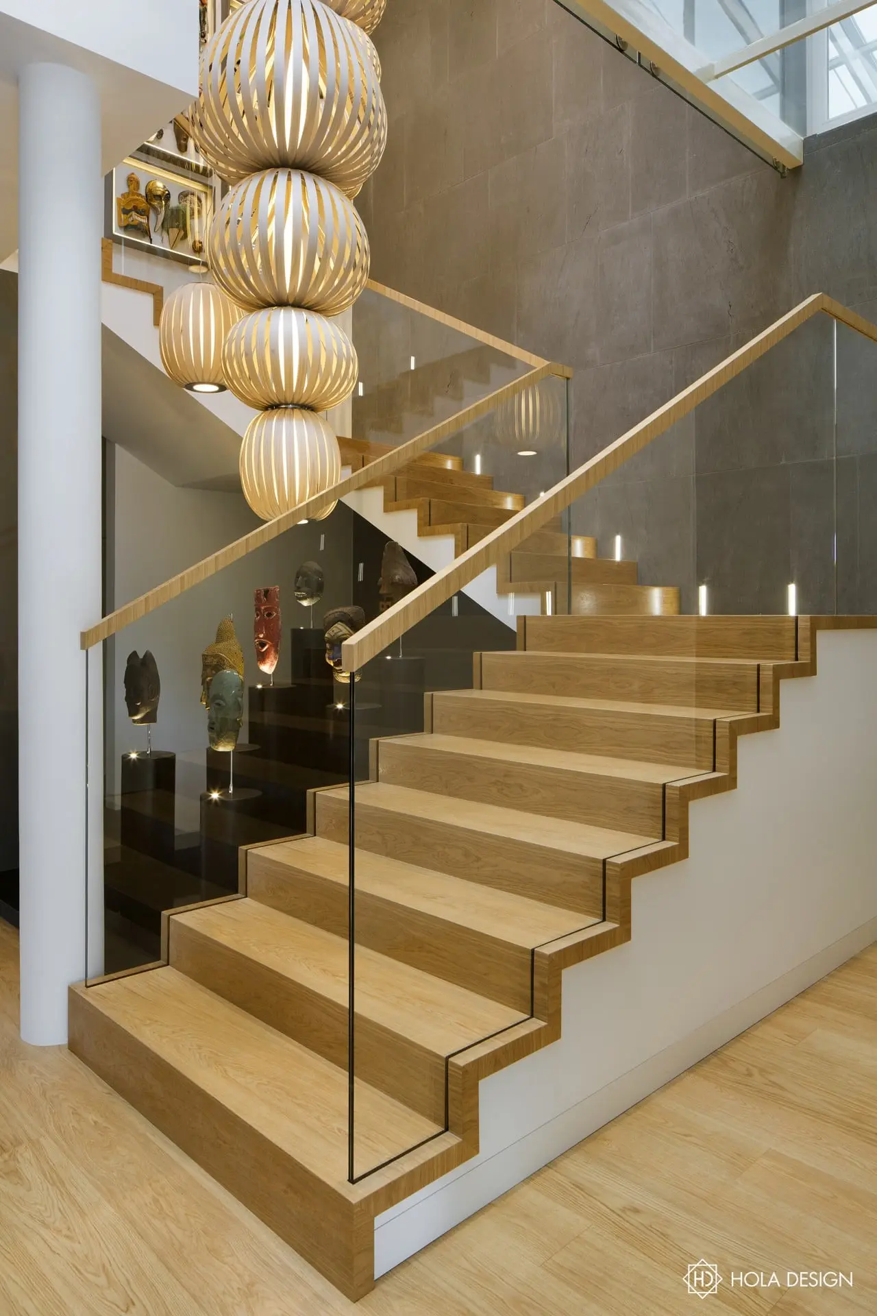 Klatka schodowa, proj. Hola Design
