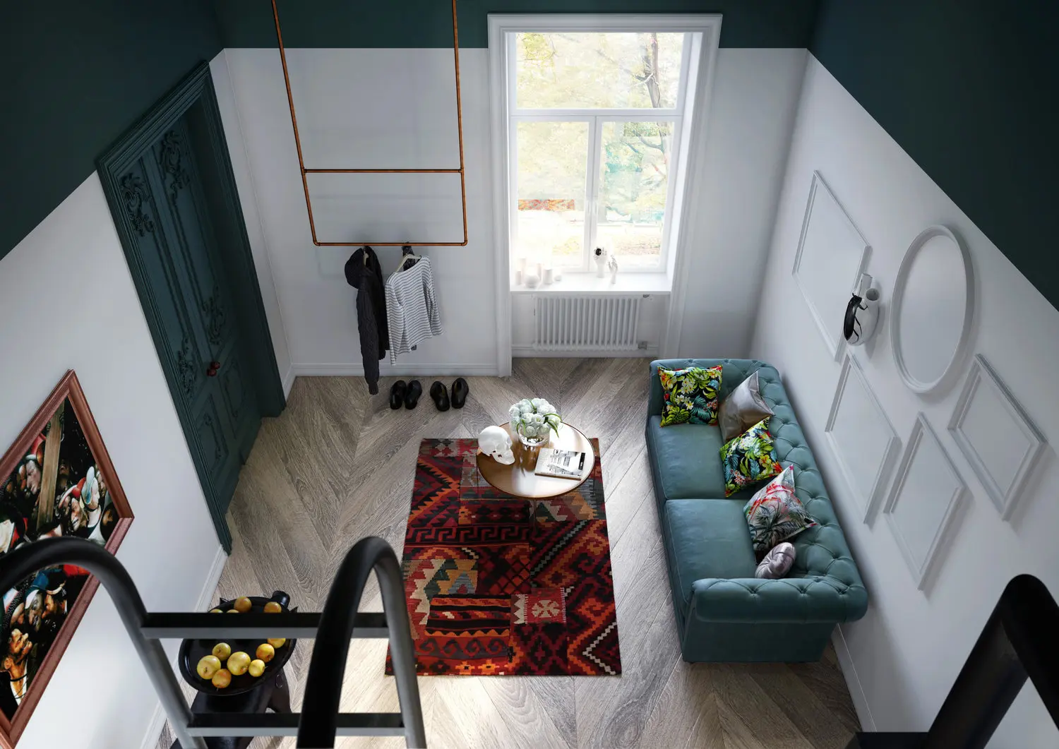 Mieszkanie w kamienicy w Lublinie | proj. Home And Wood