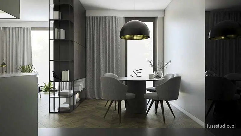 Rydygiera - mieszkanie na Żoliborzu | proj Fussstudio