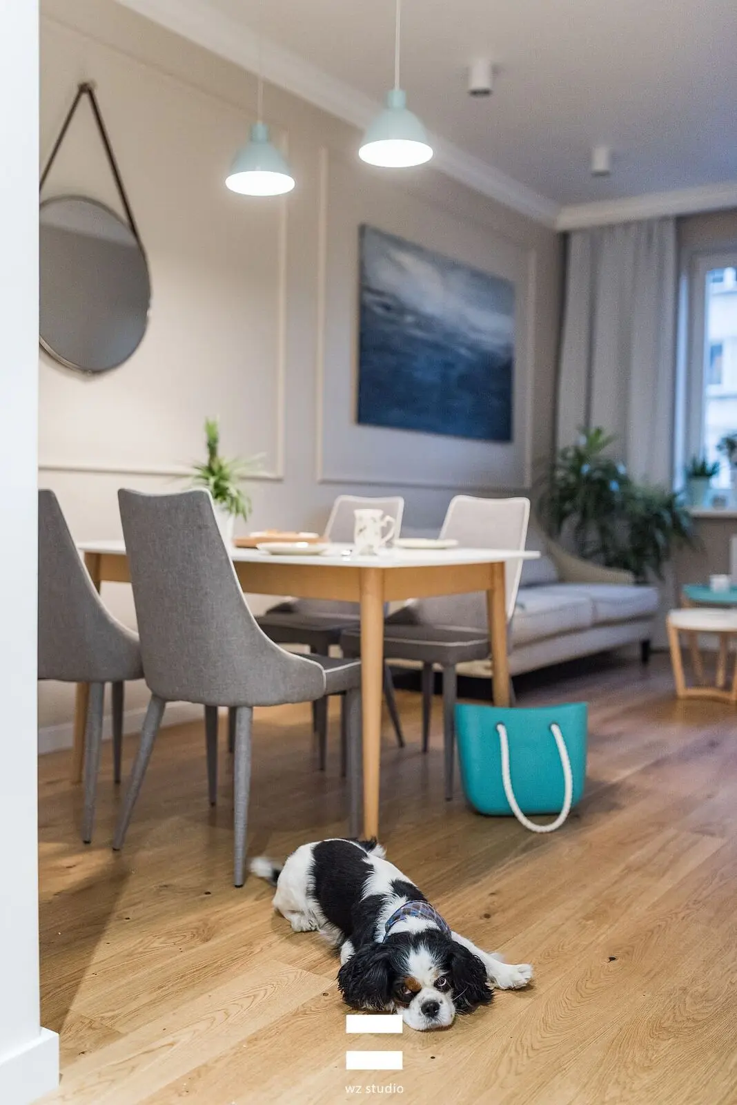 Mieszaknie w Warszawie 50m2 | Proj WZ STUDIO